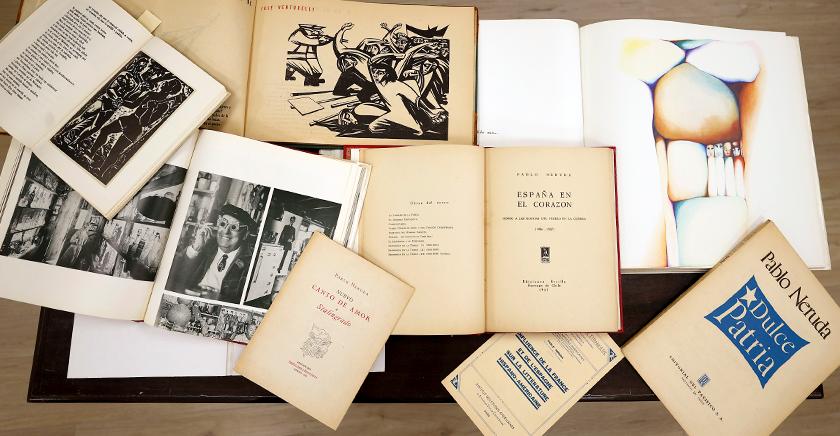 10 tesoros patrimoniales sobre la obra de Pablo Neruda son puestos a disposición del público de forma gratuita